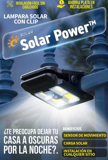 LUZ SOLAR INTELIGENTE: SEGURIDAD SIN CABLES, SIN MIEDO, SIN COSTO